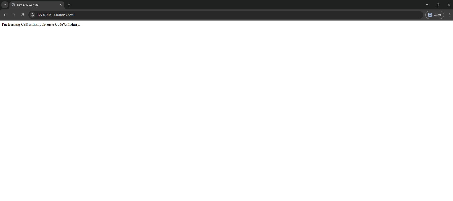 html output