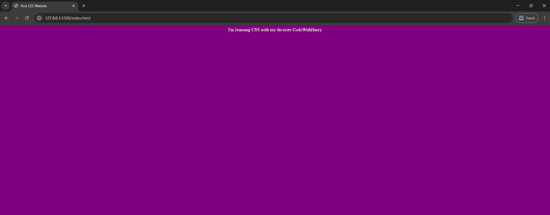html output