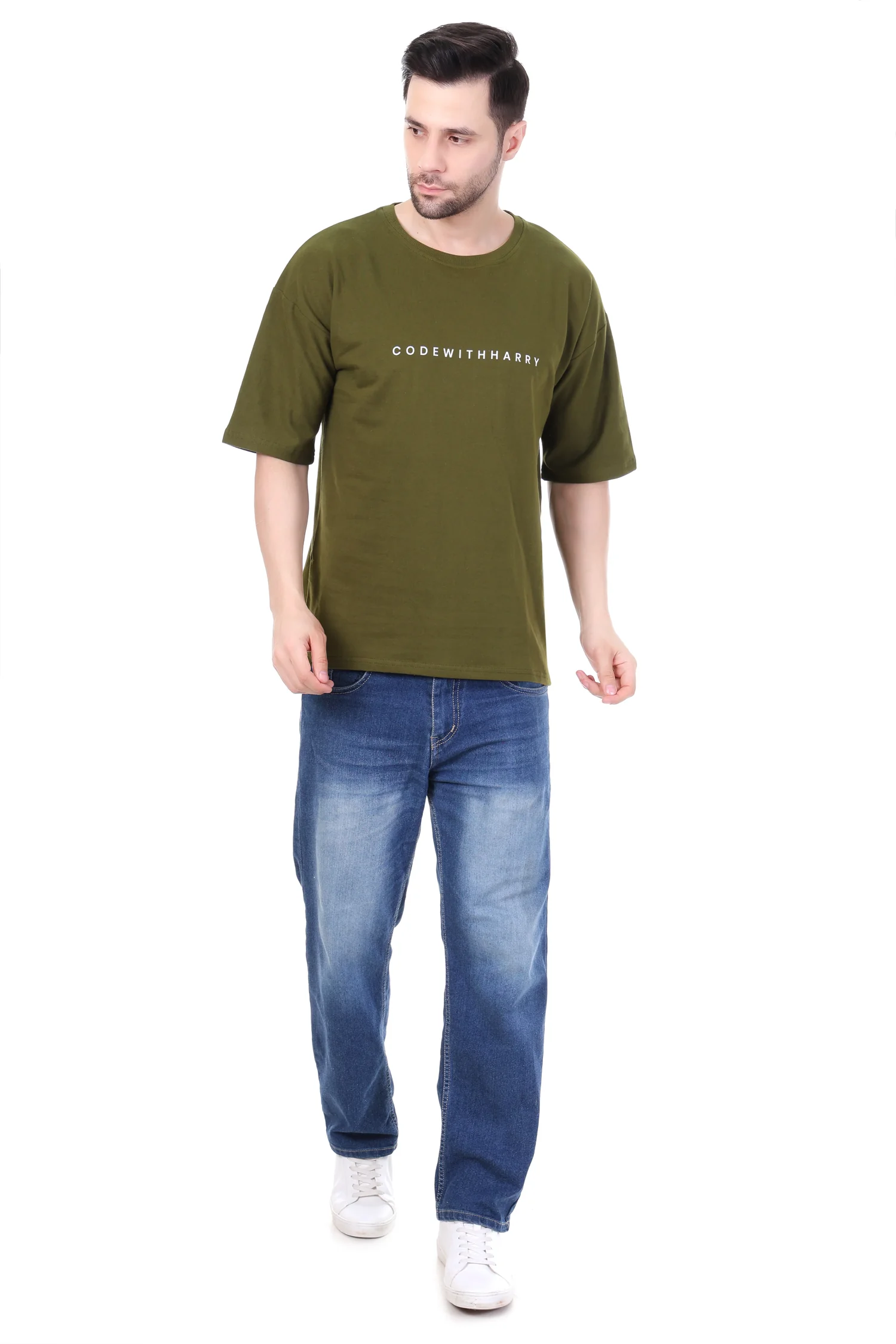 CodeWithHarry Oversized T-Shirt for Men & Women