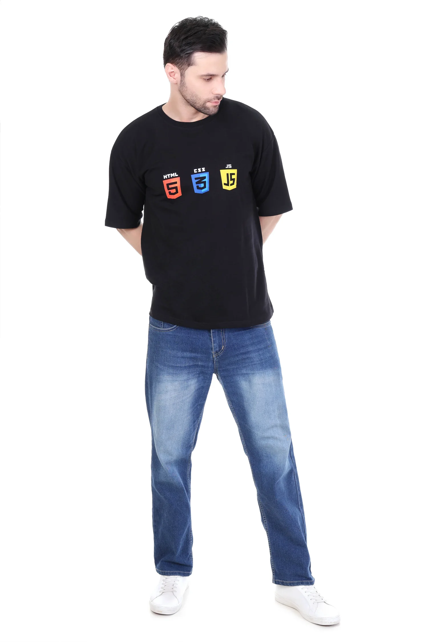 HTML CSS JS Oversized T-Shirt for Men & Women